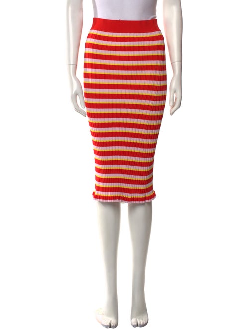 Altuzarra Striped Knee-Length Skirt