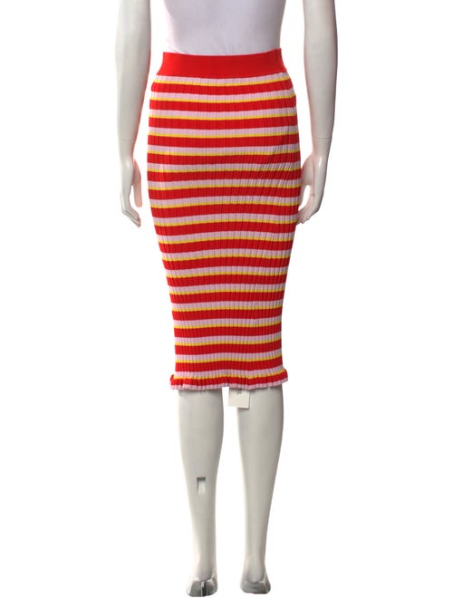 Altuzarra Striped Knee-Length Skirt