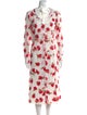 Altuzarra Floral Print Midi Length Dress