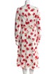 Altuzarra Floral Print Midi Length Dress