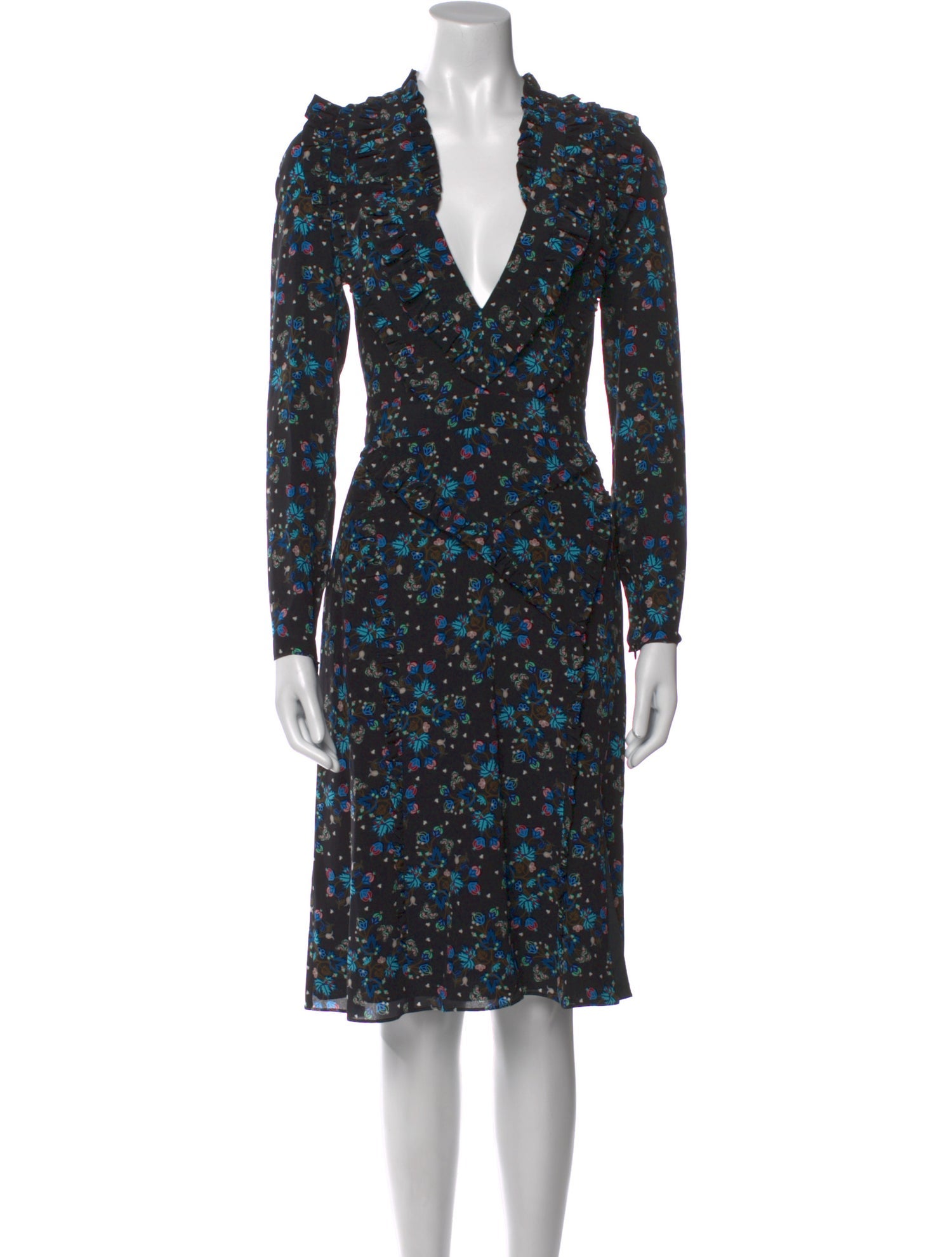 Altuzarra Silk Knee-Length Dress