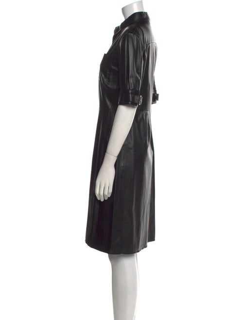 Altuzarra Leather Knee-Length Dress