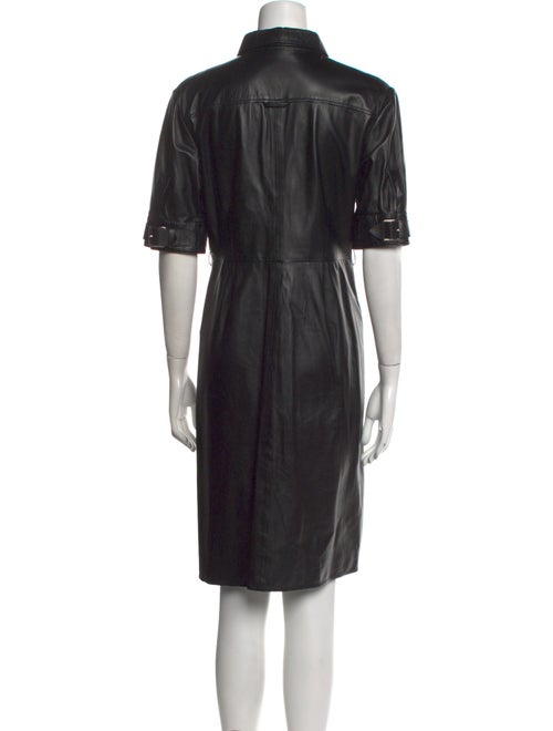 Altuzarra Leather Knee-Length Dress