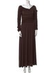 Altuzarra Cowl Neck Long Dress