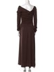 Altuzarra Cowl Neck Long Dress