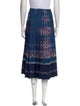 Altuzarra Patterned Midi Length Skirt