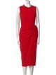 Altuzarra Crew Neck Midi Length Dress