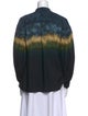 Altuzarra Tie-Dye Print Crew Neck Blouse