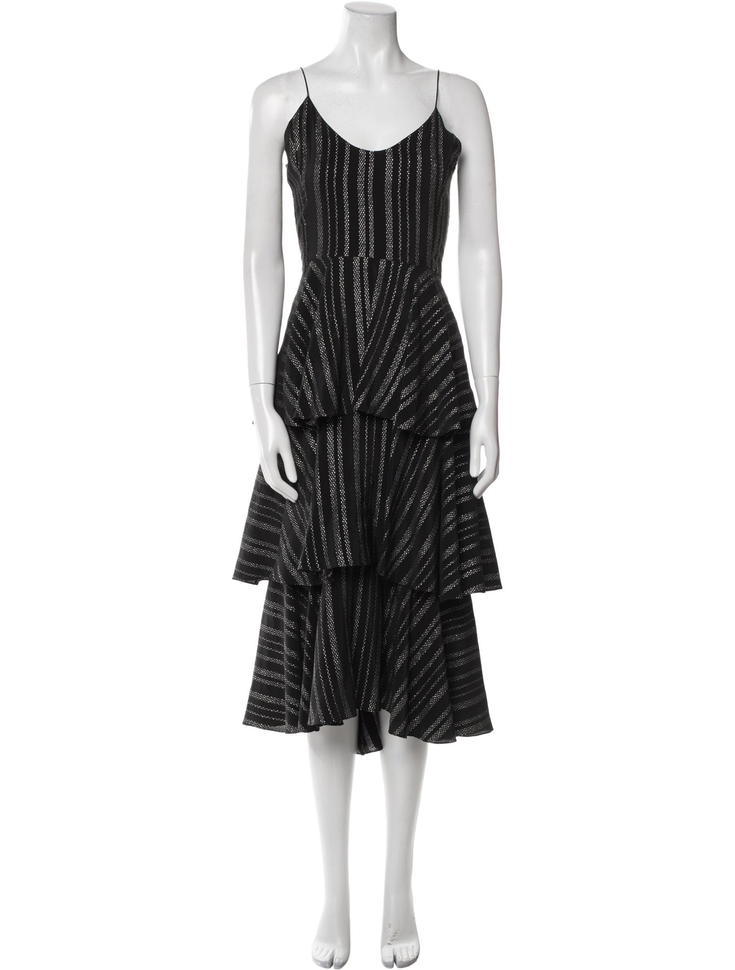 Altuzarra Silk Midi Length Dress