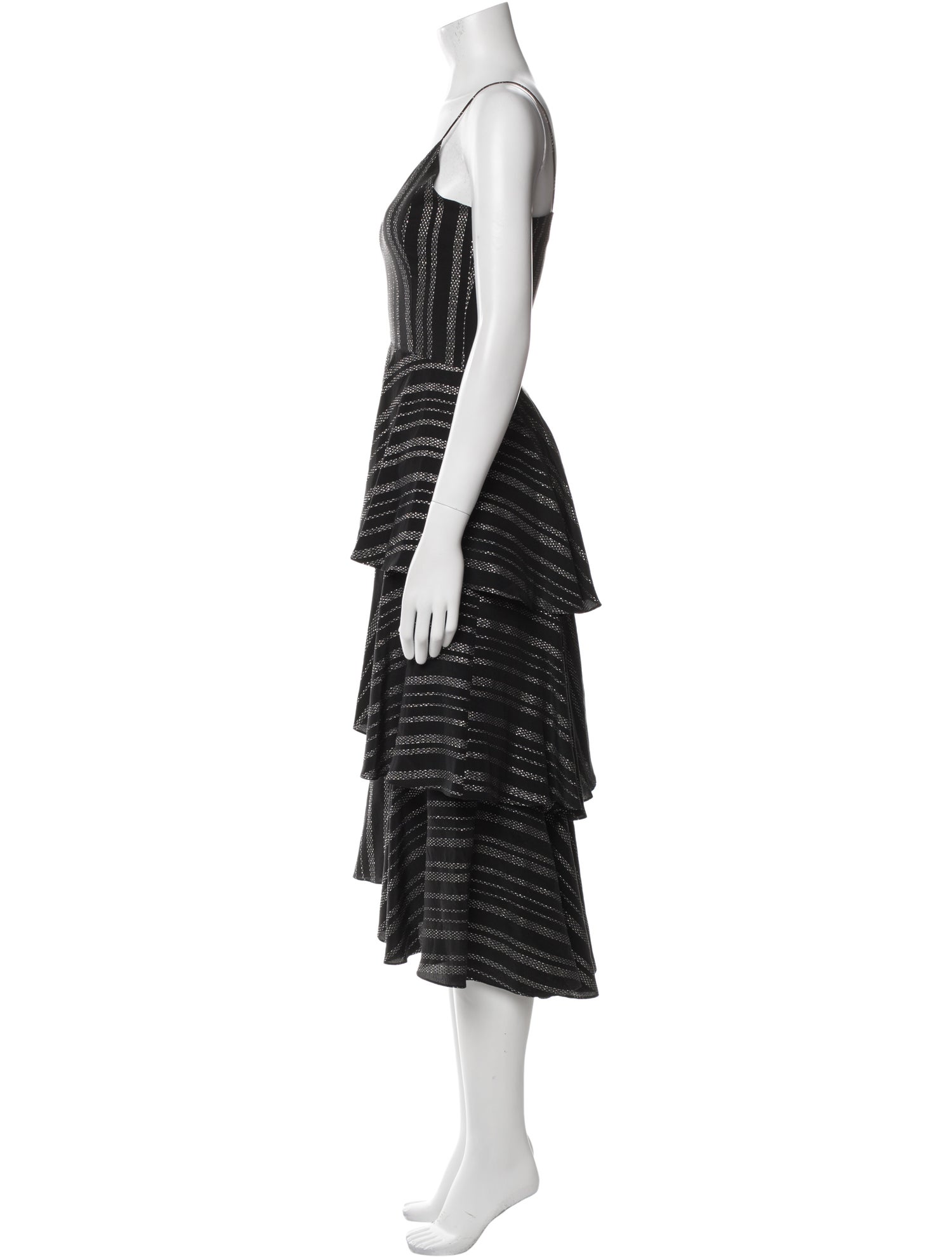 Altuzarra Silk Midi Length Dress