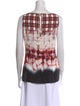 Altuzarra Silk Tie-Dye Print Top