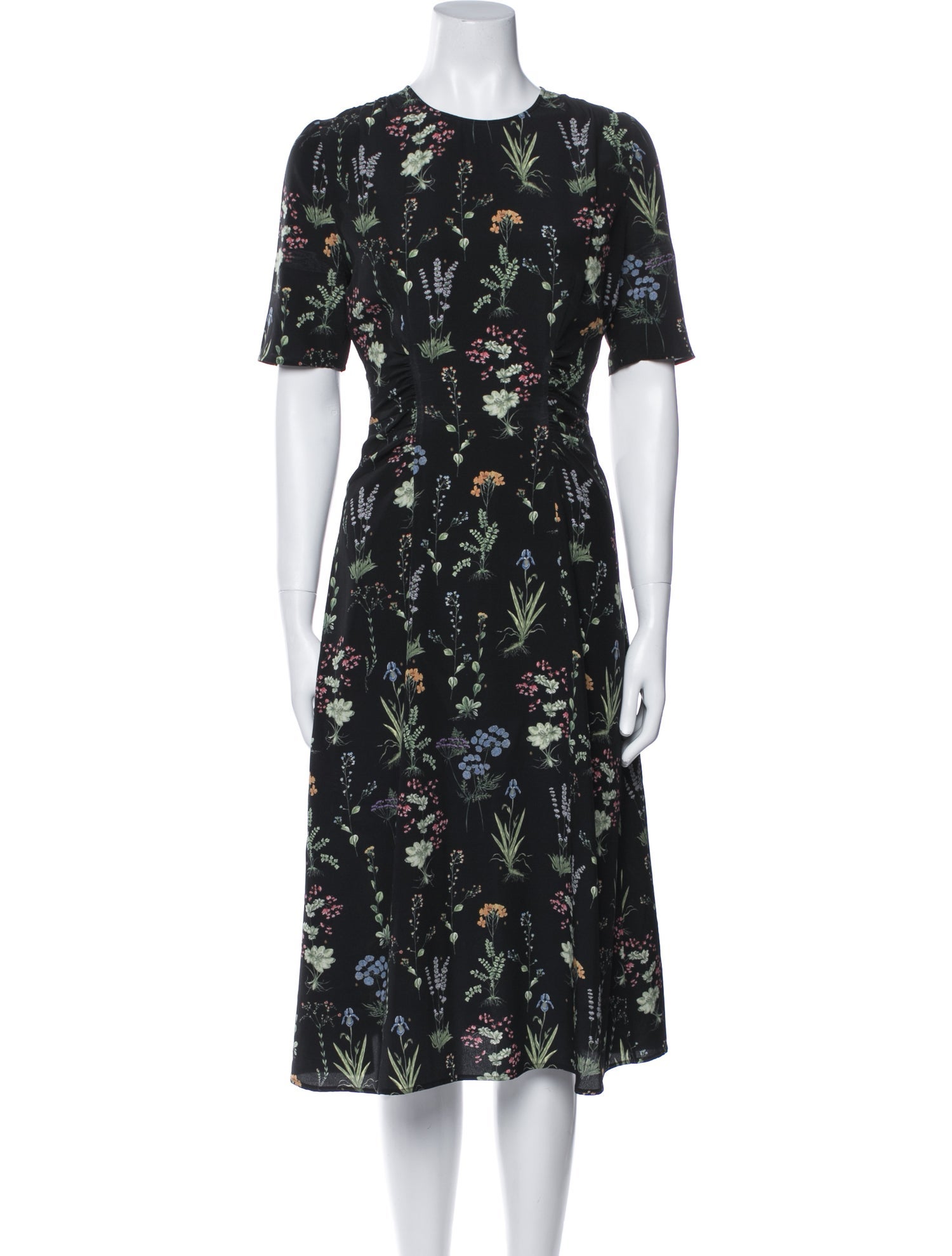 Altuzarra Silk Midi Length Dress