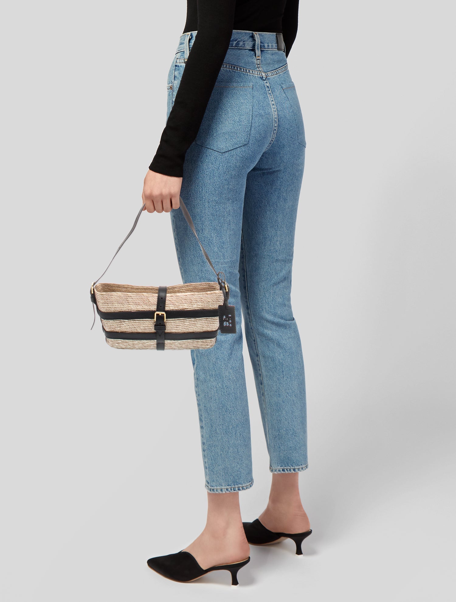Altuzarra Raffia Shoulder Bag