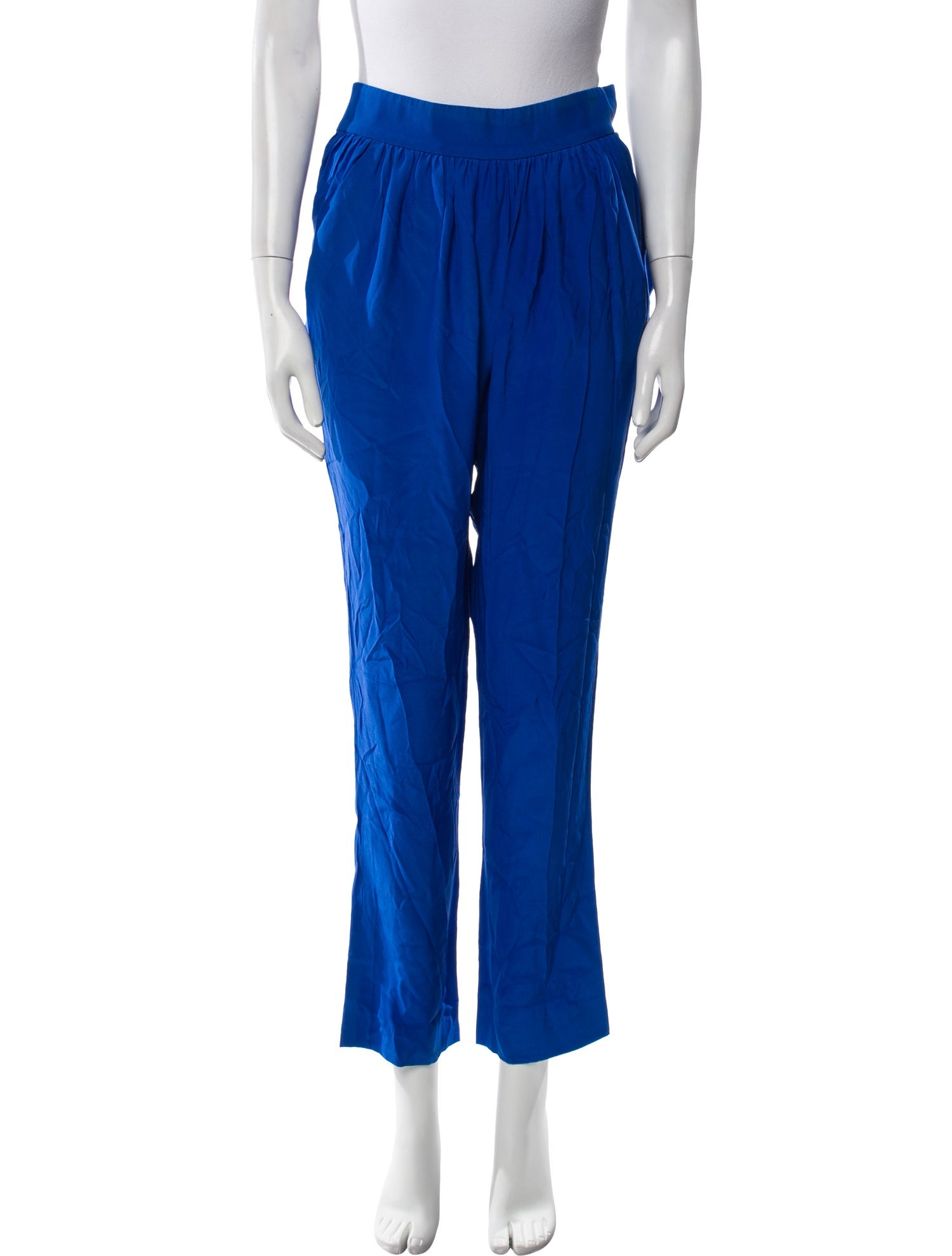 Altuzarra Silk Straight Leg Pants