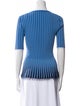 Altuzarra Striped Scoop Neck Sweater