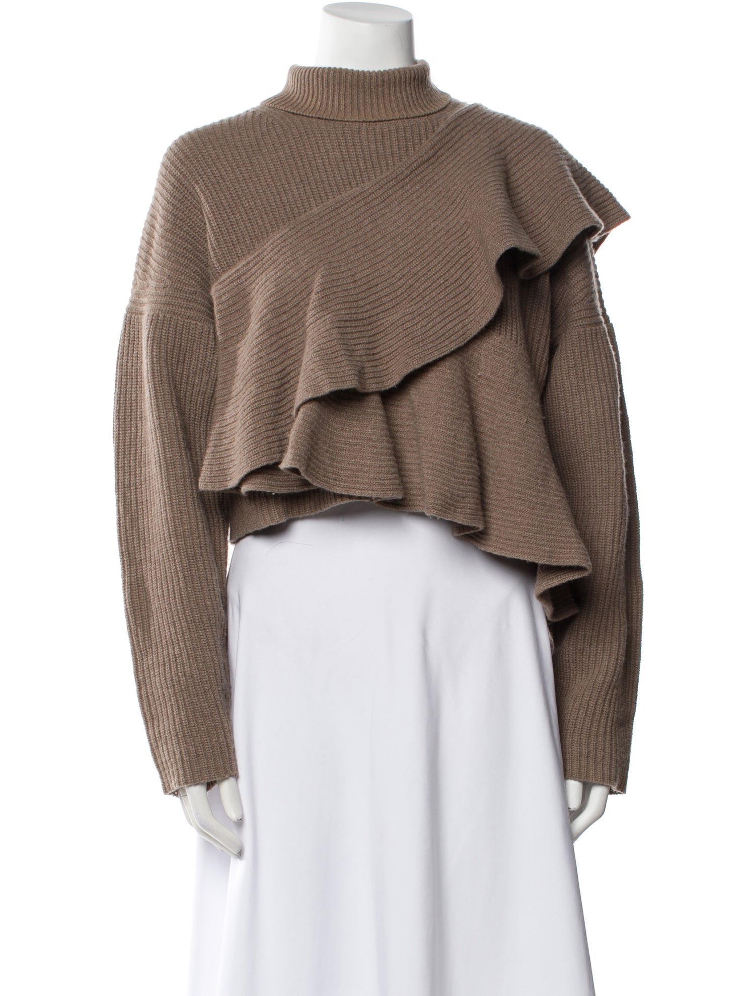 Altuzarra Merino Wool Mock Neck Sweater