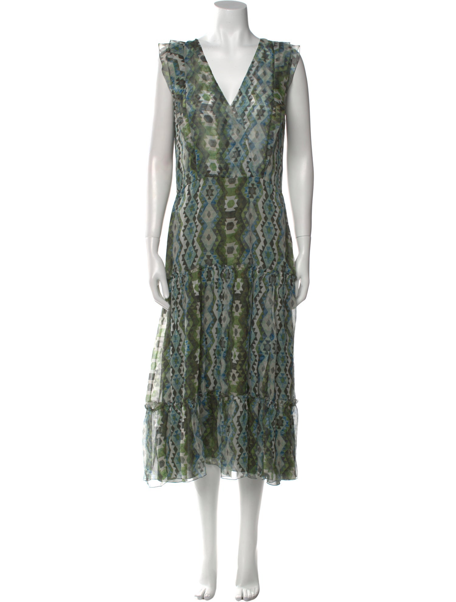 Altuzarra Silk Long Dress