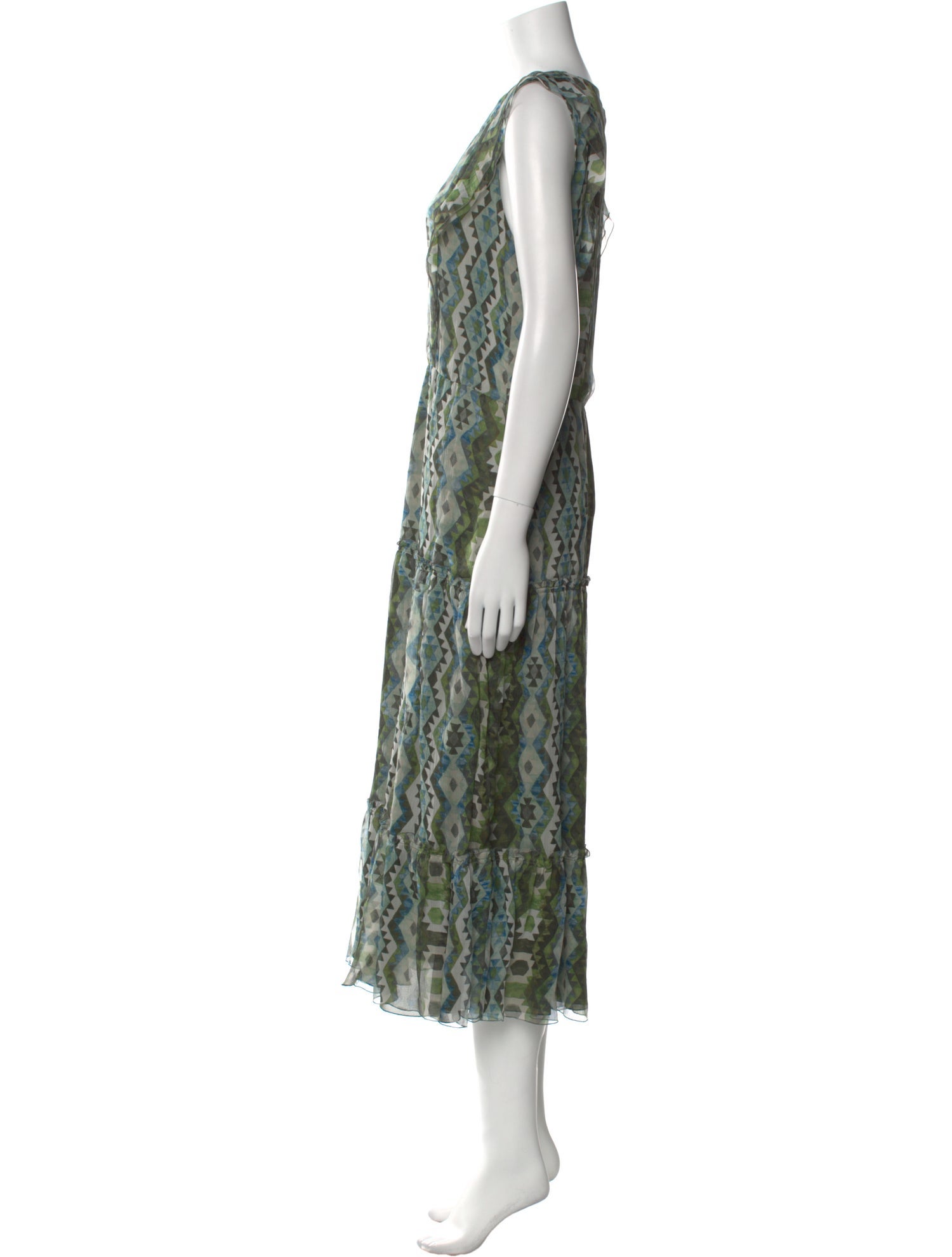 Altuzarra Silk Long Dress