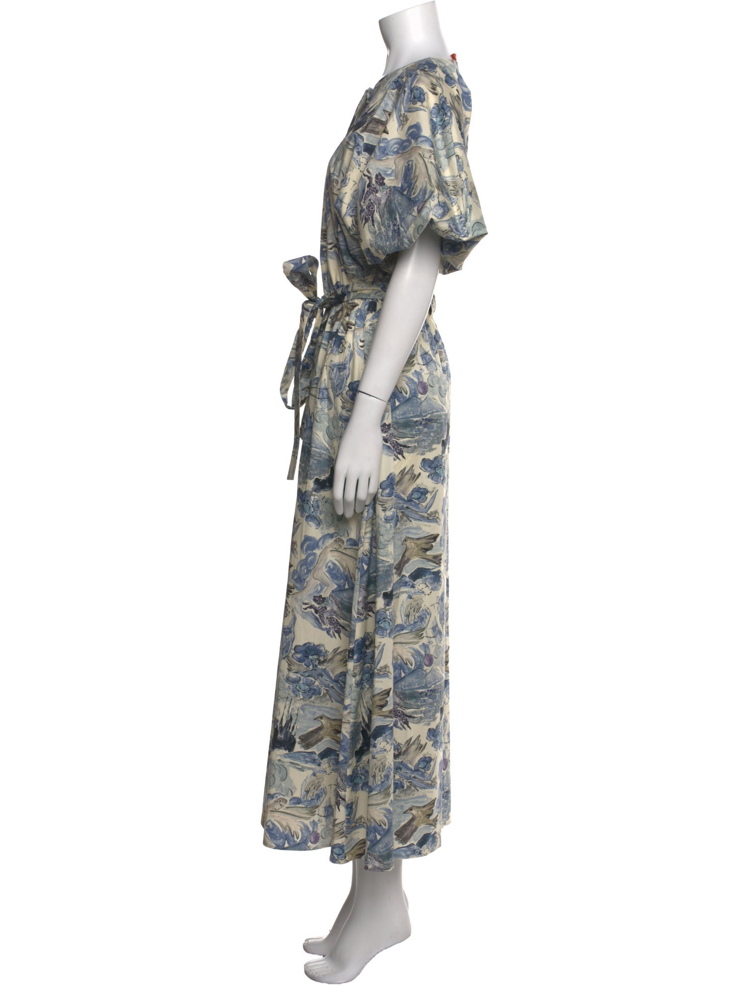 Altuzarra Printed Long Dress