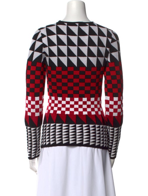 Altuzarra Printed Scoop Neck Sweater