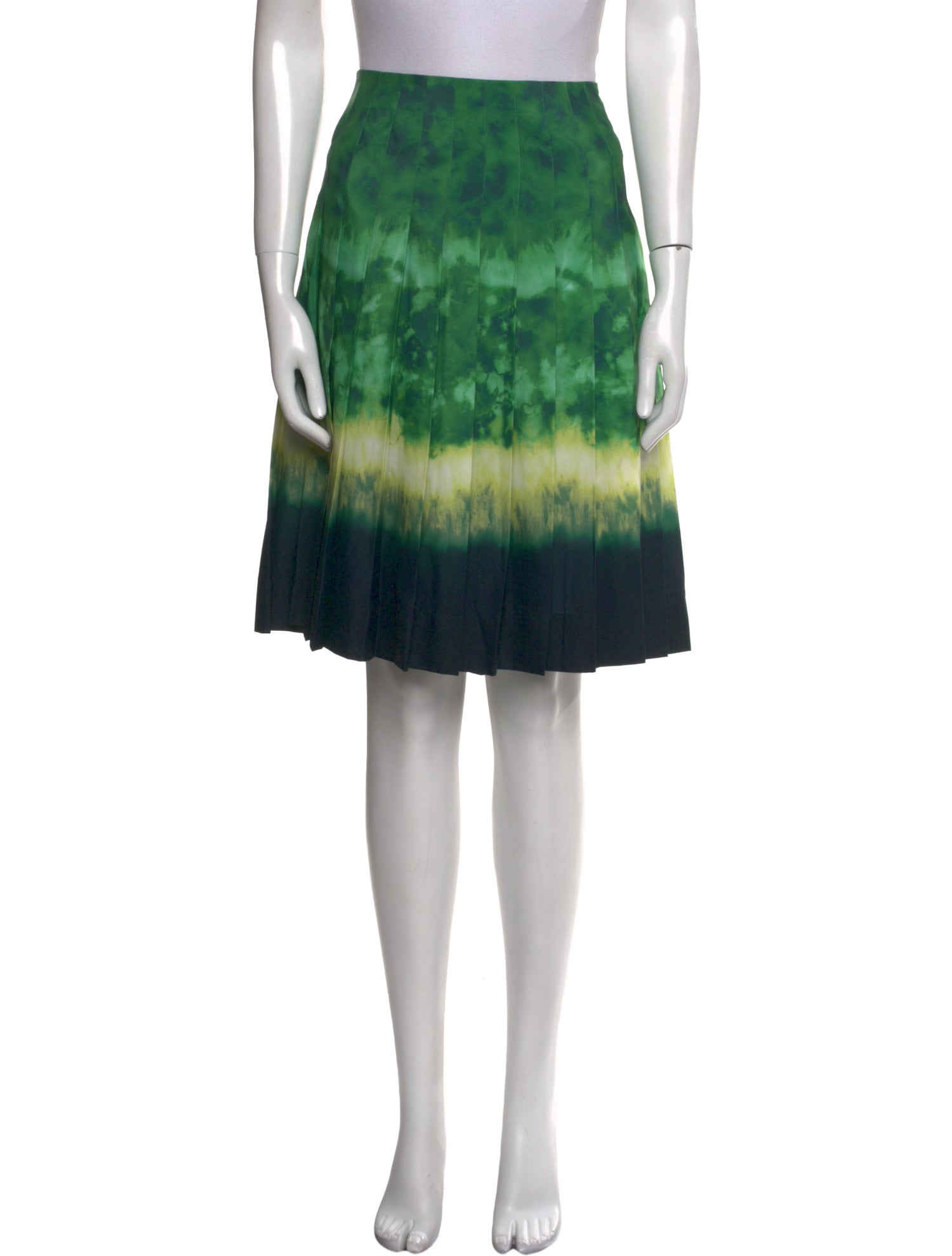 Altuzarra Tie-Dye Print Knee-Length Skirt