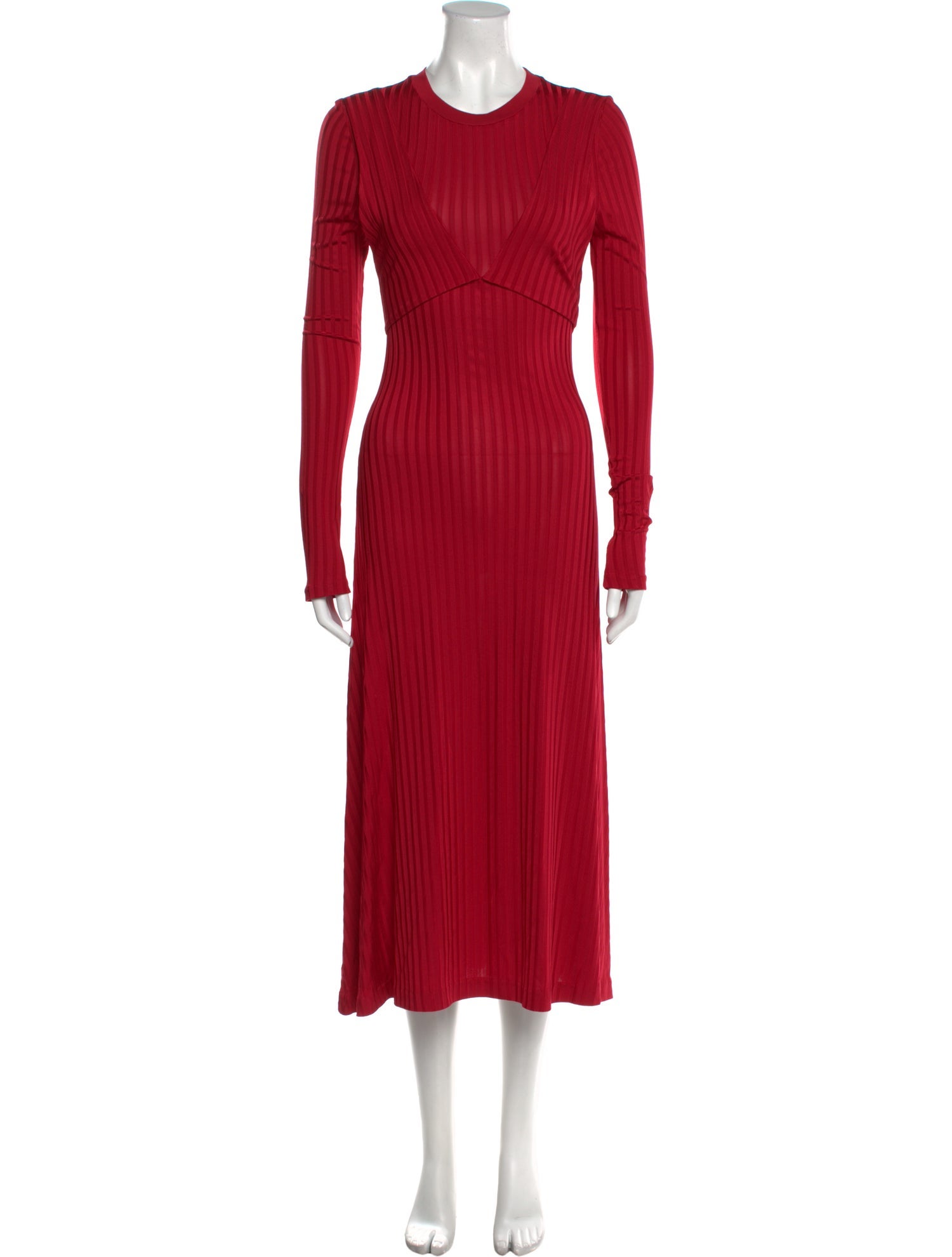 Altuzarra Crew Neck Long Dress