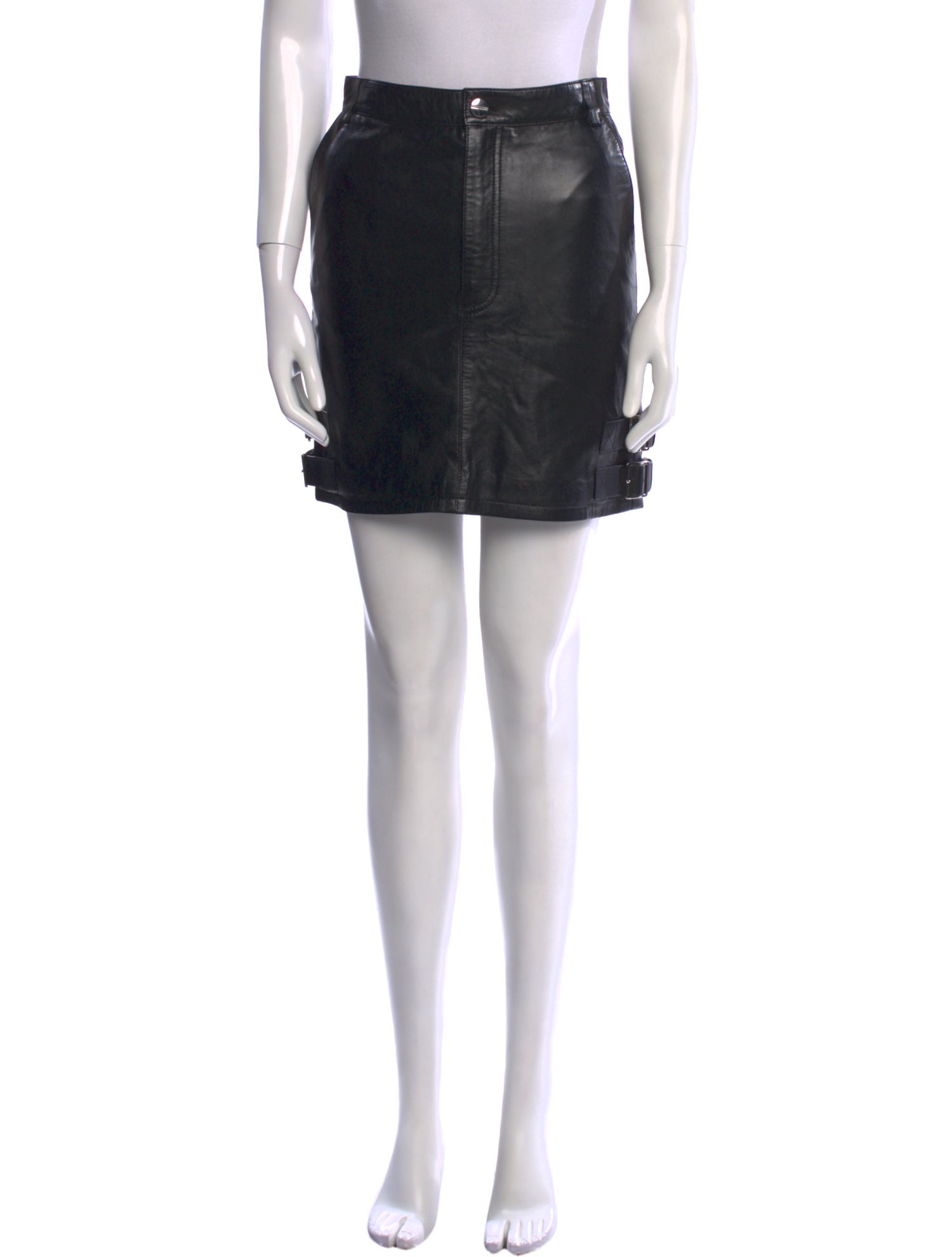Altuzarra Leather Mini Skirt