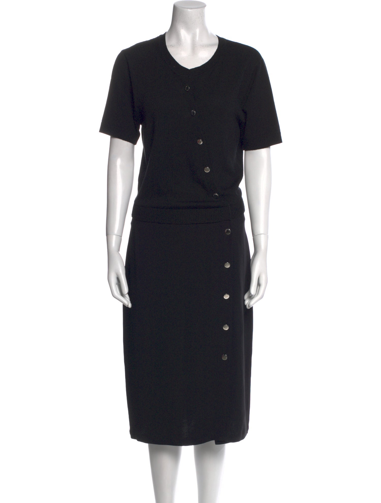 Altuzarra Scoop Neck Midi Length Dress