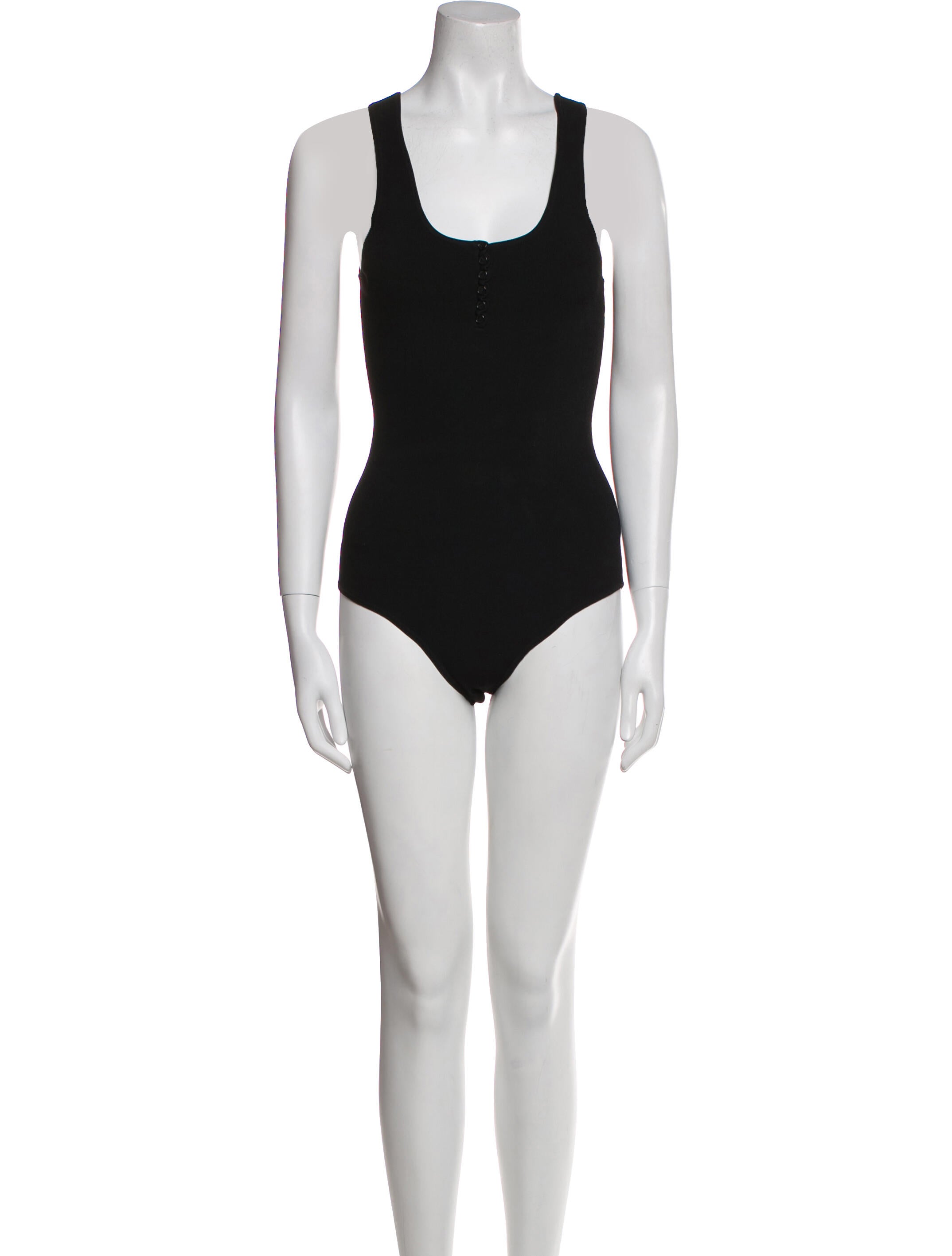 Altuzarra Scoop Neck Sleeveless Bodysuit