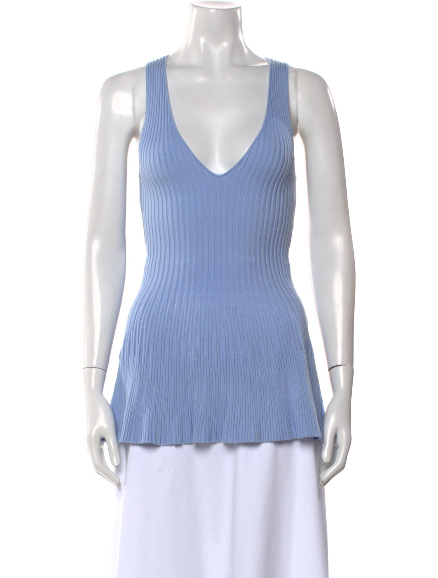 Altuzarra V-Neck Sleeveless Top