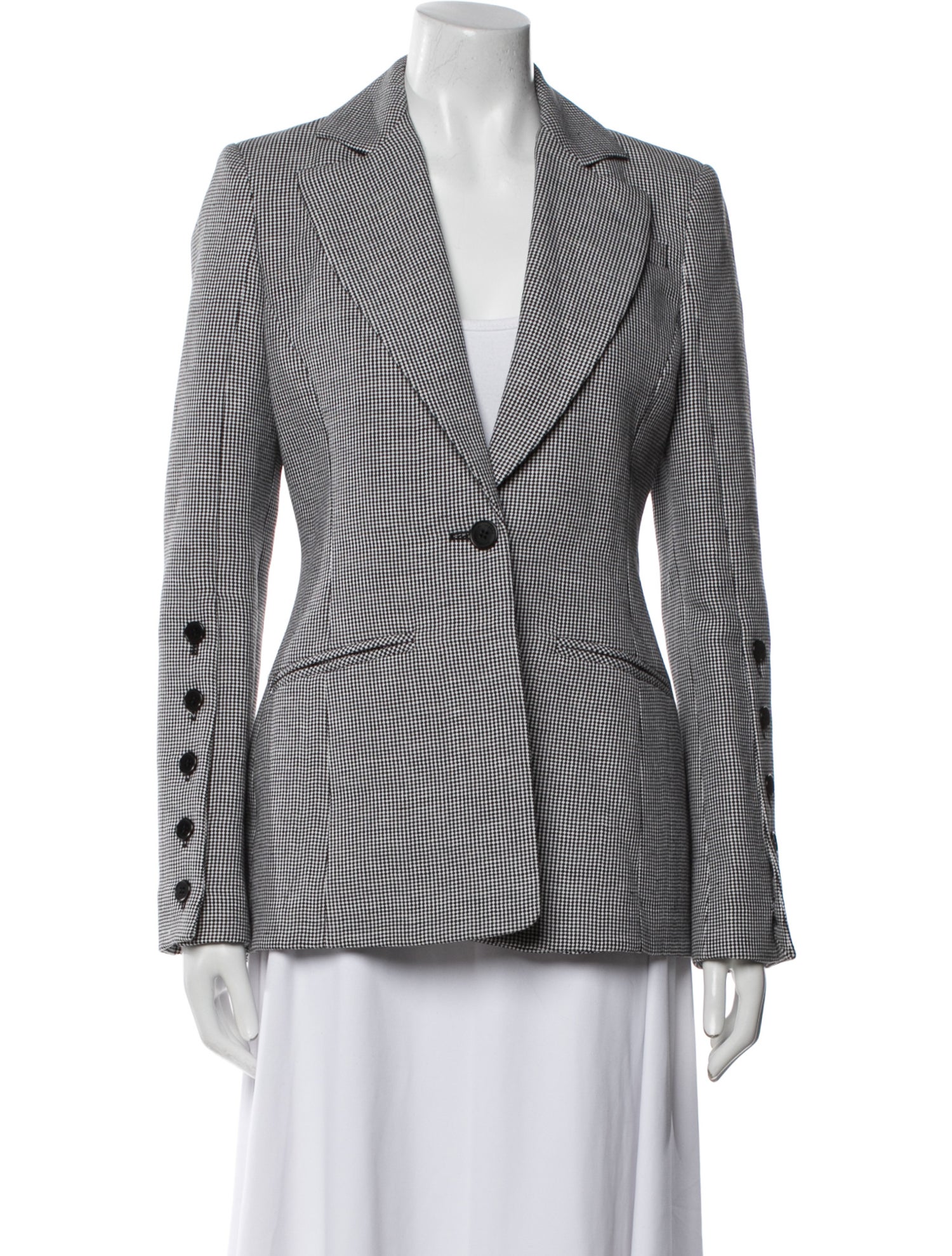 Altuzarra Linen Printed Blazer w/ Tags