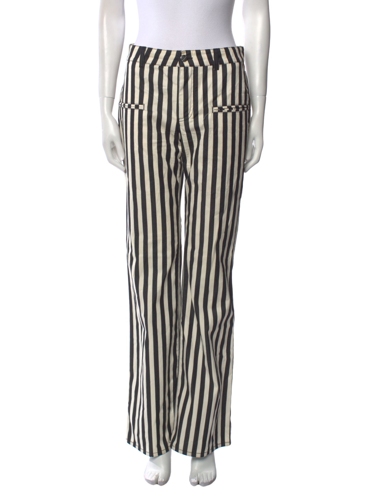 Altuzarra Striped Wide Leg Pants