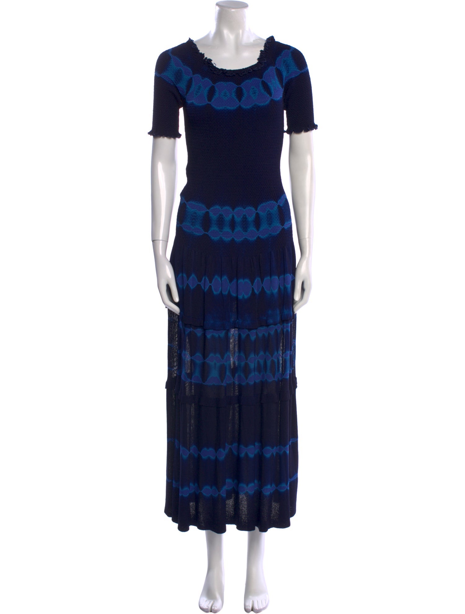 Altuzarra Tie-Dye Print Long Dress