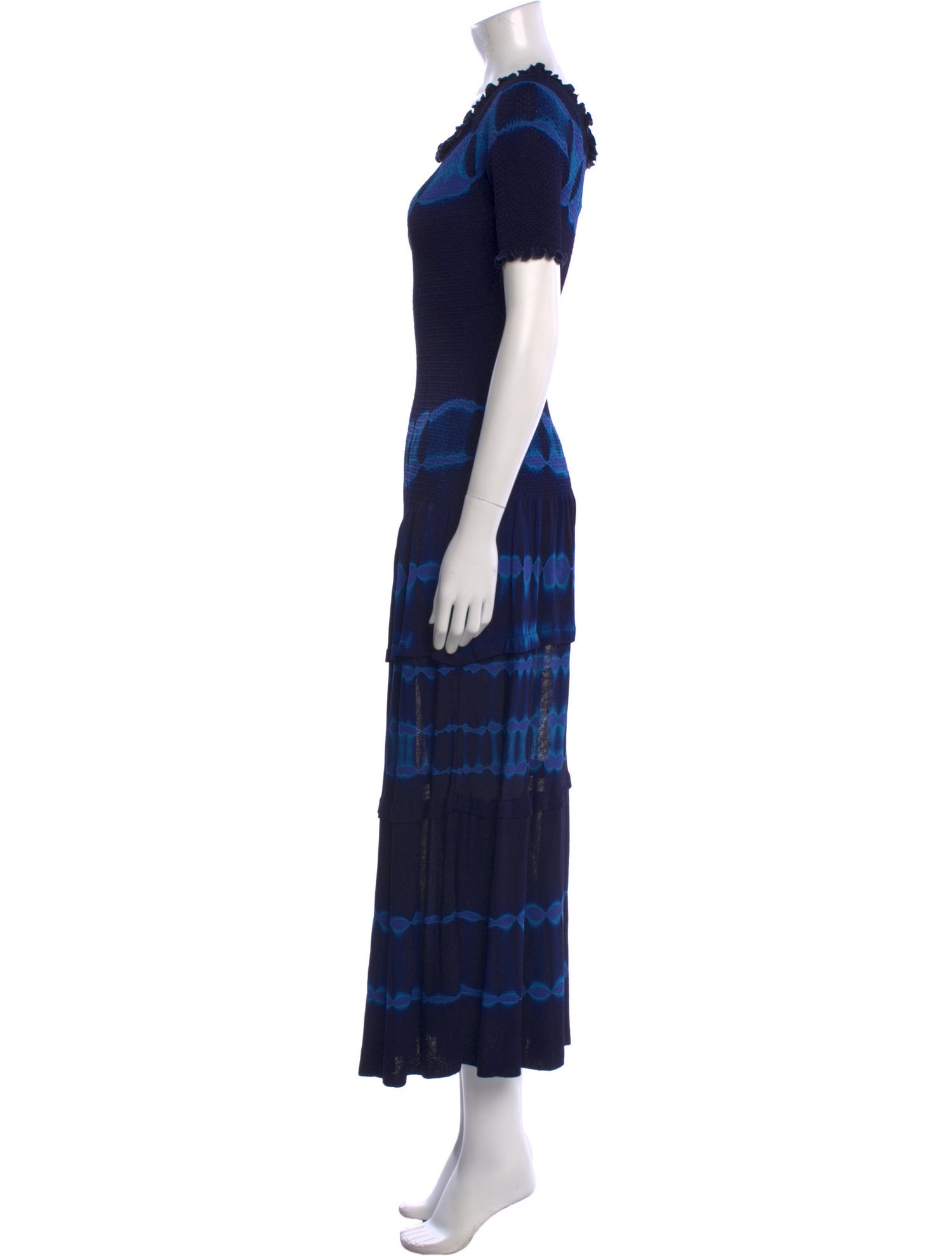 Altuzarra Tie-Dye Print Long Dress