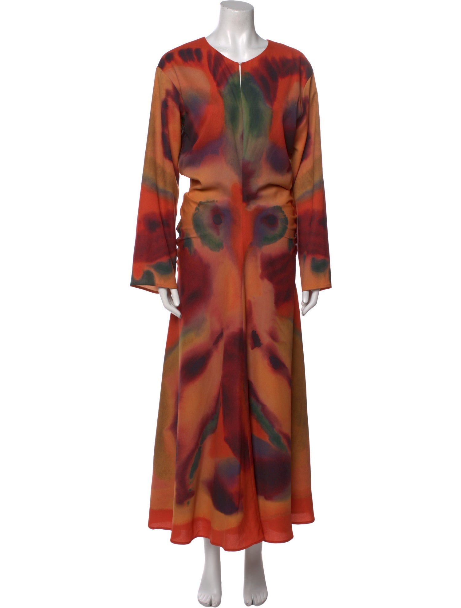 Altuzarra Tie-Dye Print Long Dress