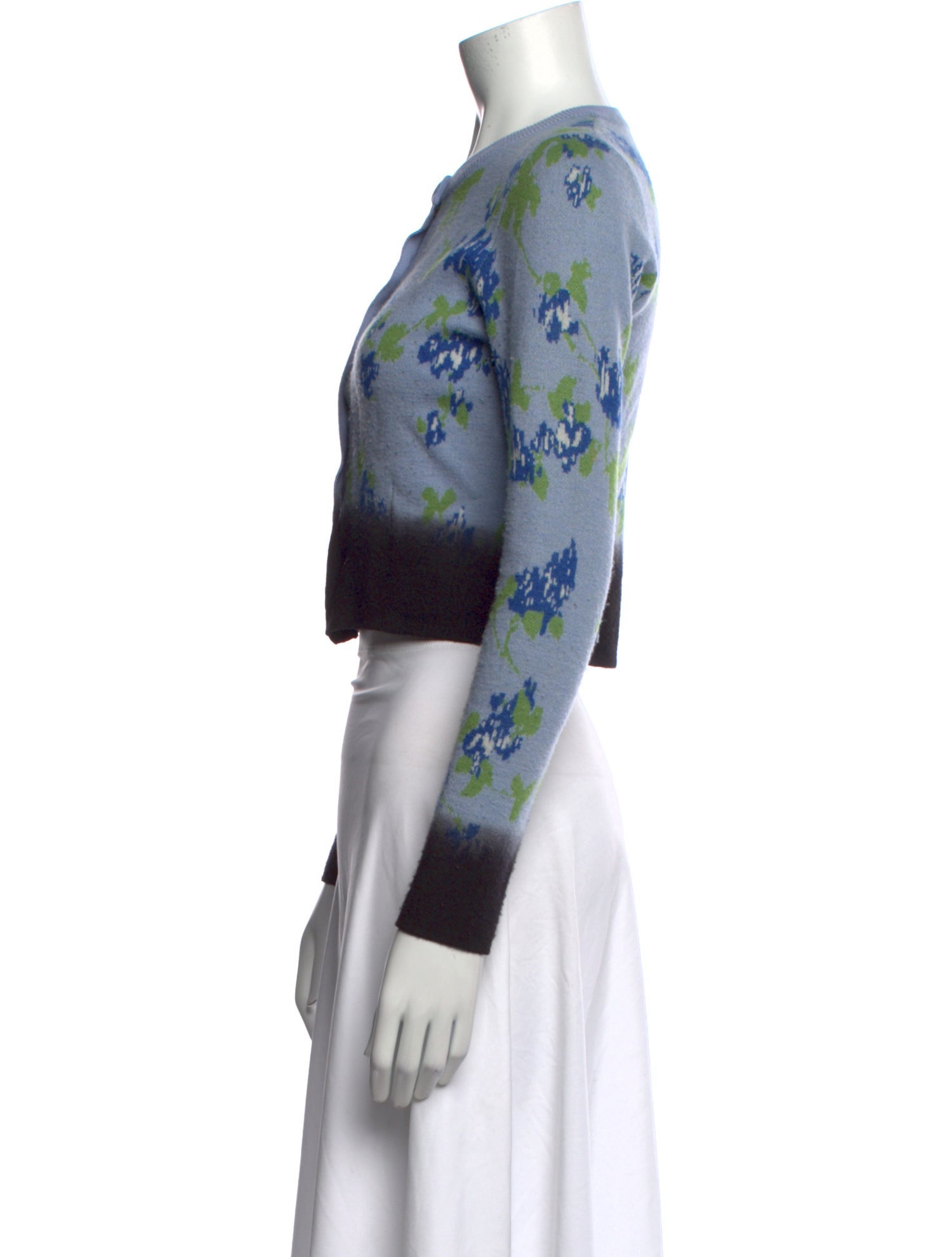 Altuzarra Wool Floral Print Sweater