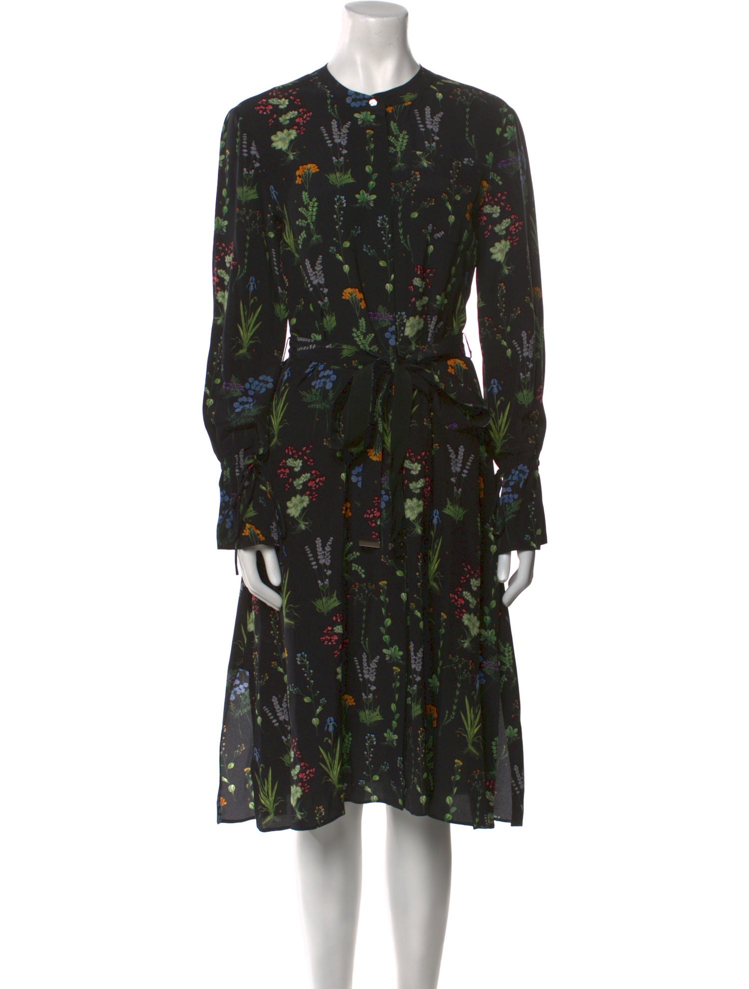 Altuzarra Silk Midi Length Dress