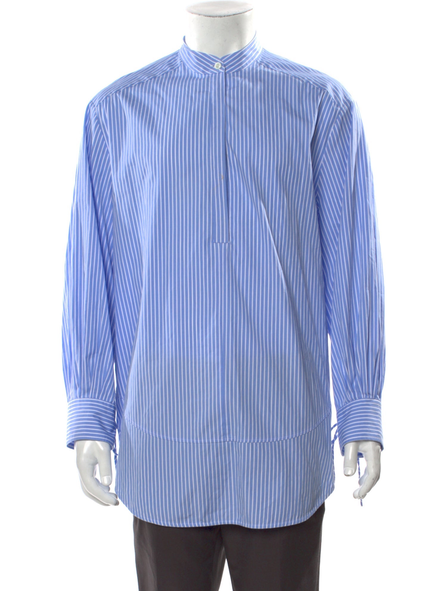 Altuzarra Striped Long Sleeve Dress Shirt