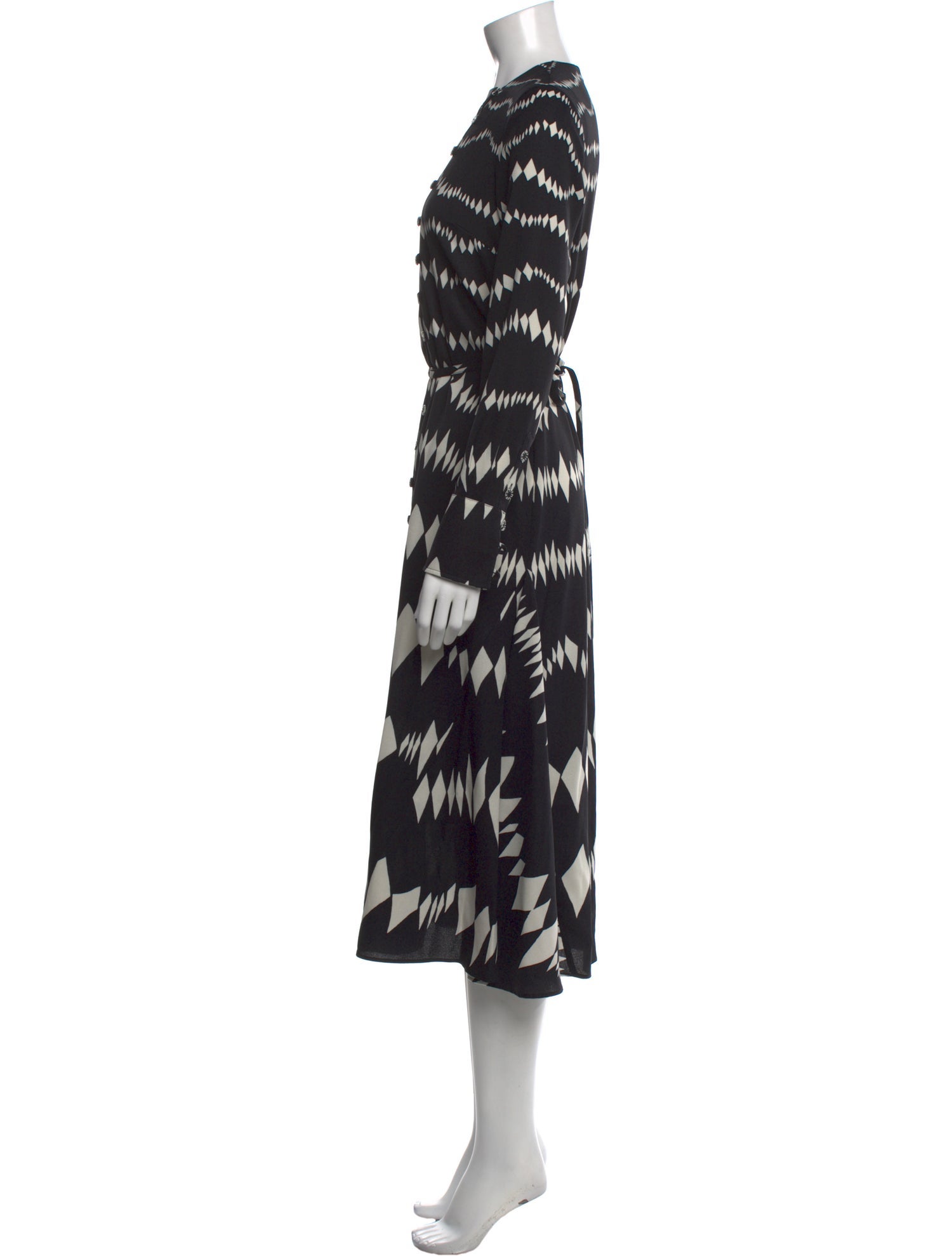 Altuzarra Printed Long Dress