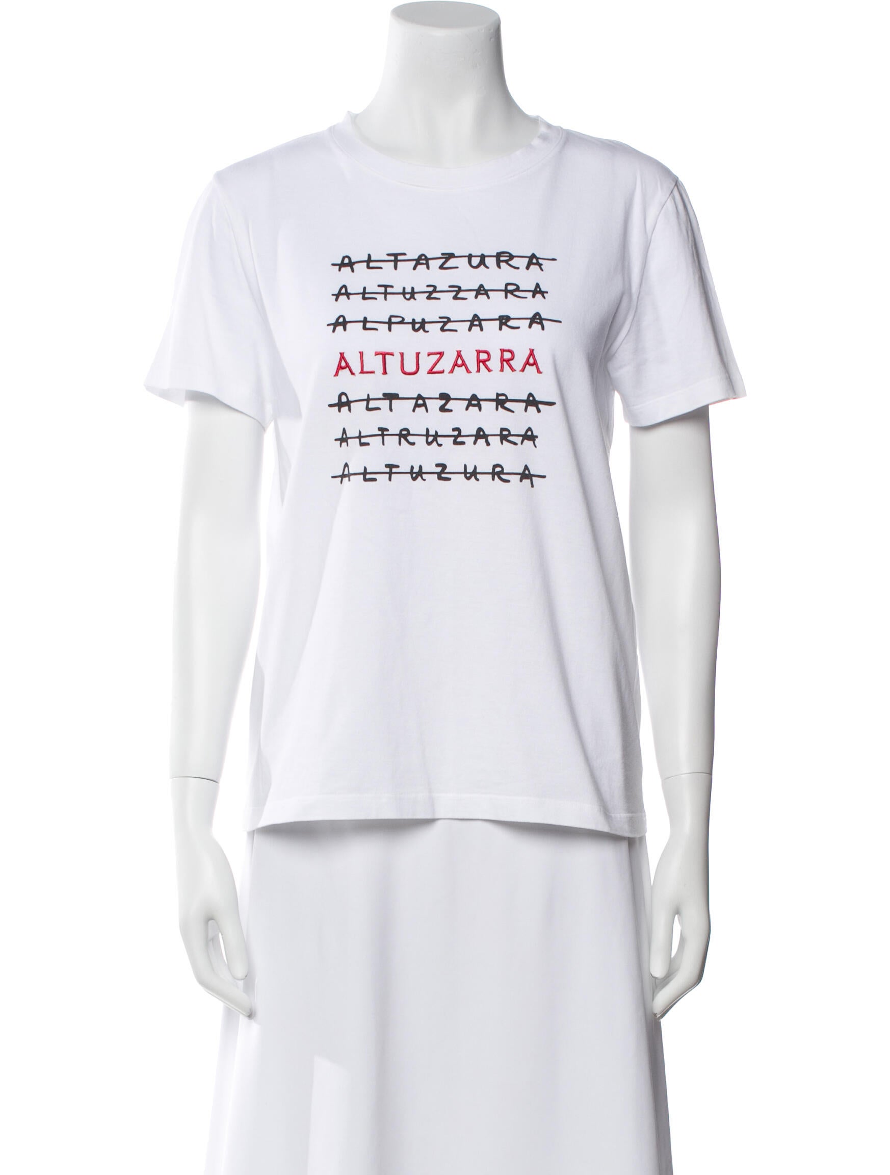 Altuzarra Graphic Print Crew Neck T-Shirt