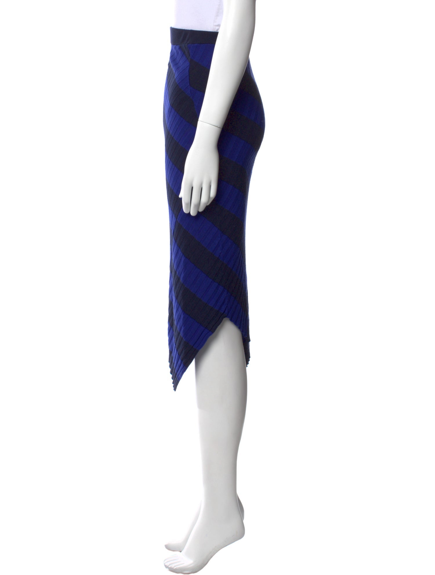 Altuzarra Striped Midi Length Skirt