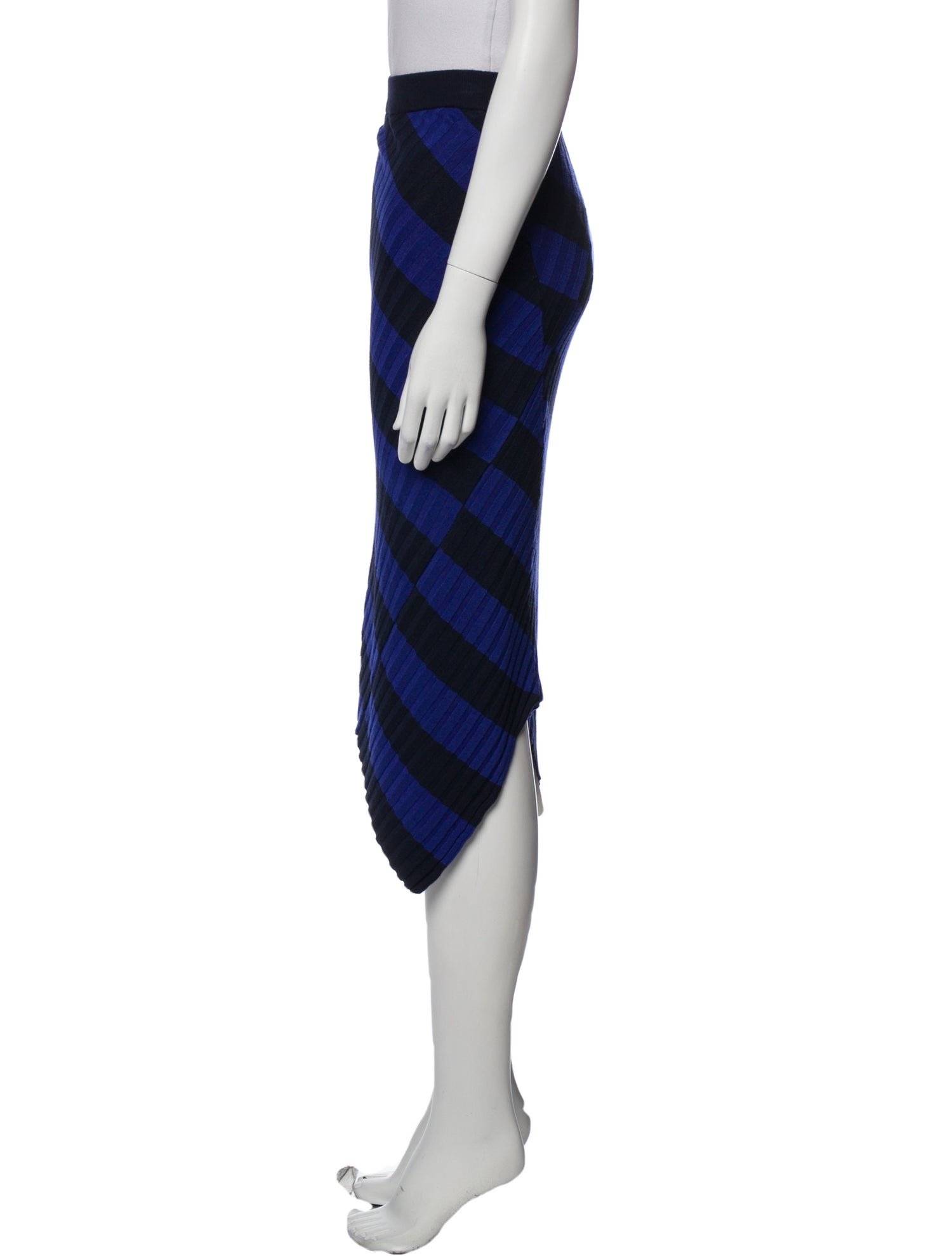 Altuzarra Striped Midi Length Skirt