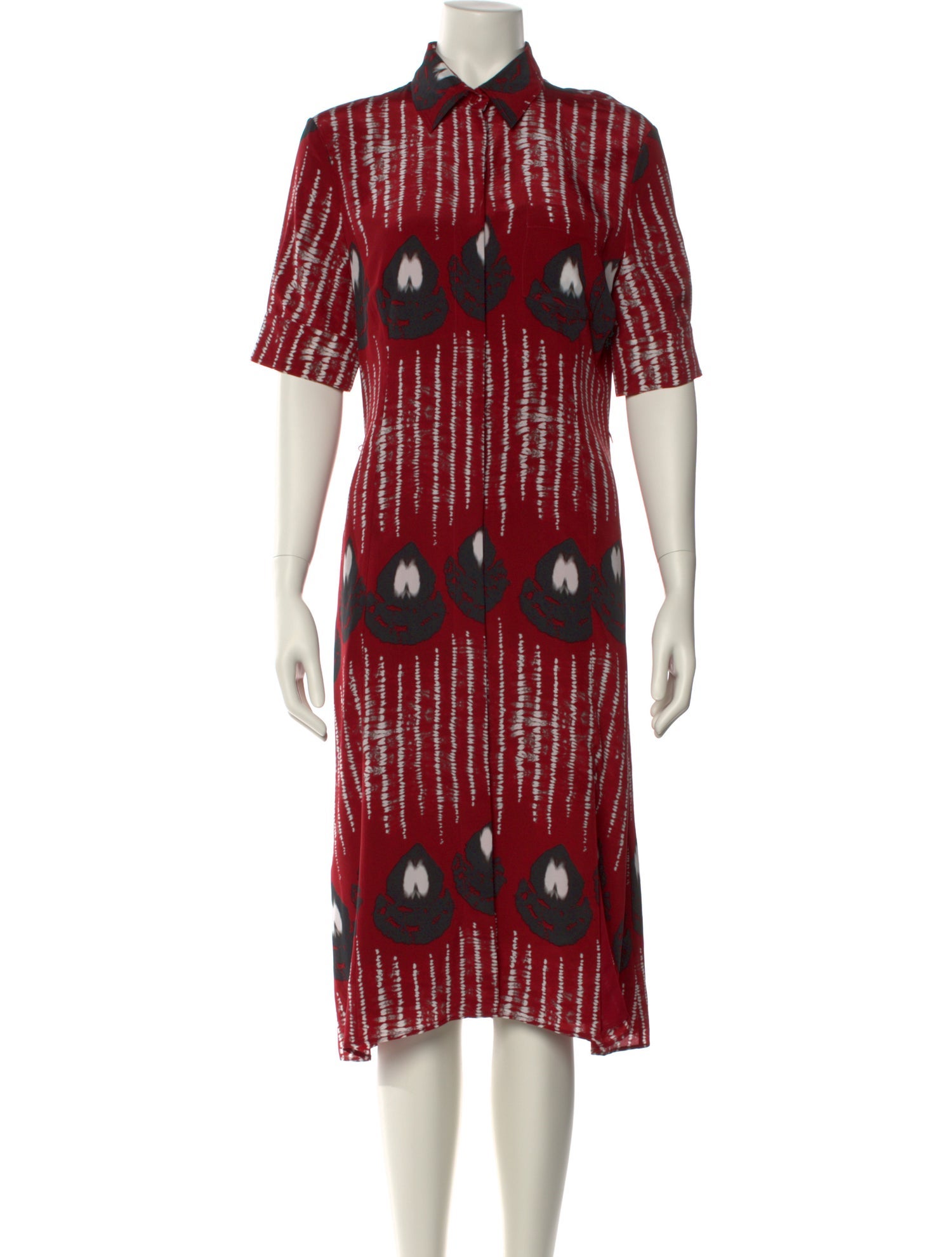 Altuzarra Silk Midi Length Dress