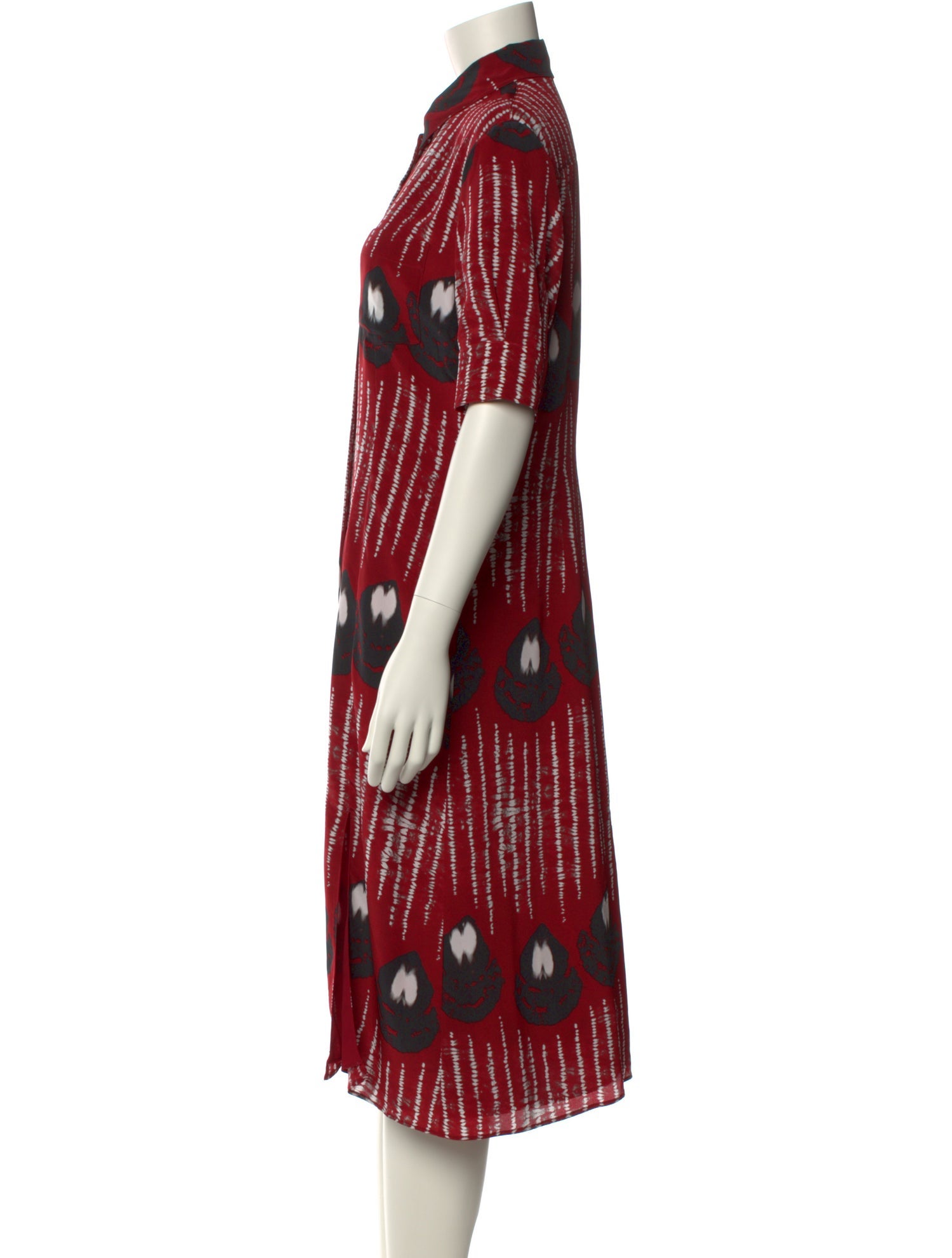 Altuzarra Silk Midi Length Dress