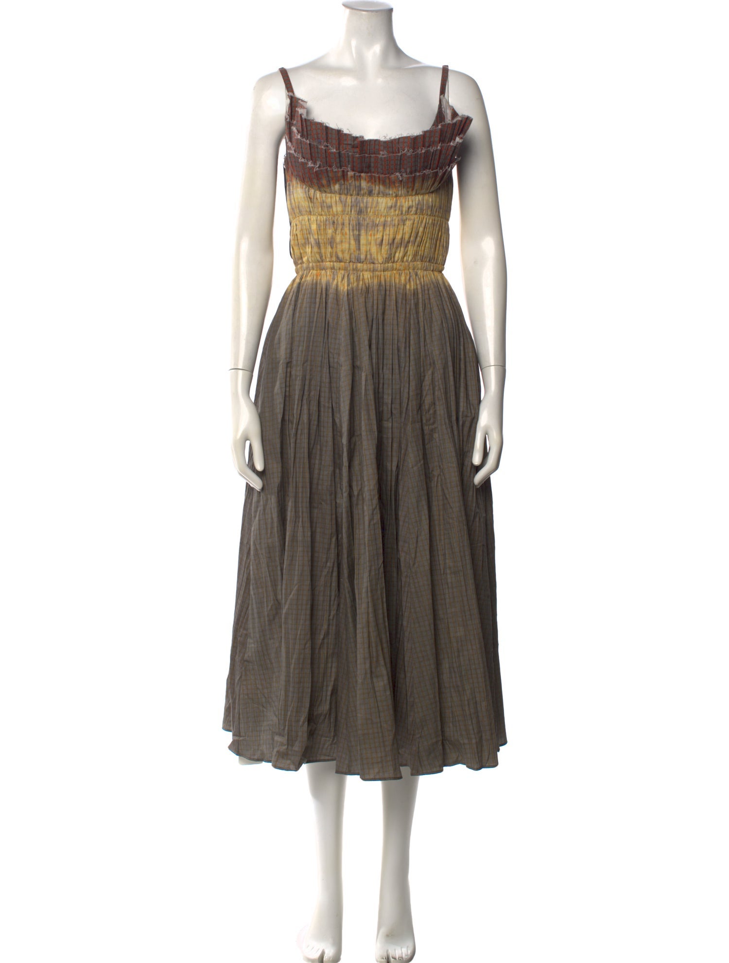 Altuzarra Square Neckline Long Dress w/ Tags