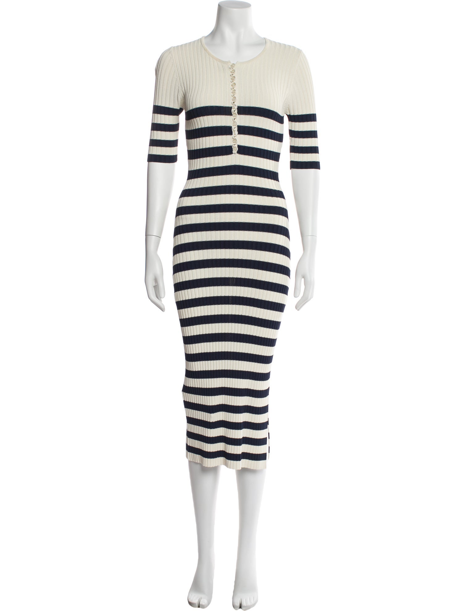 Altuzarra Striped Long Dress