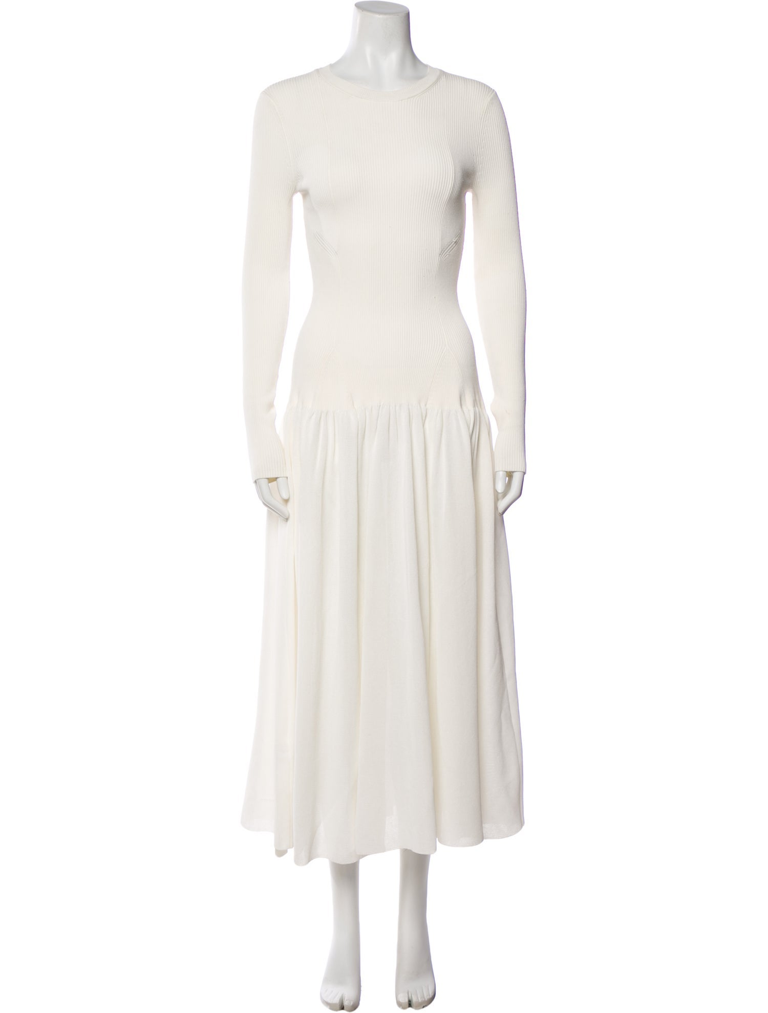 Altuzarra Crew Neck Long Dress