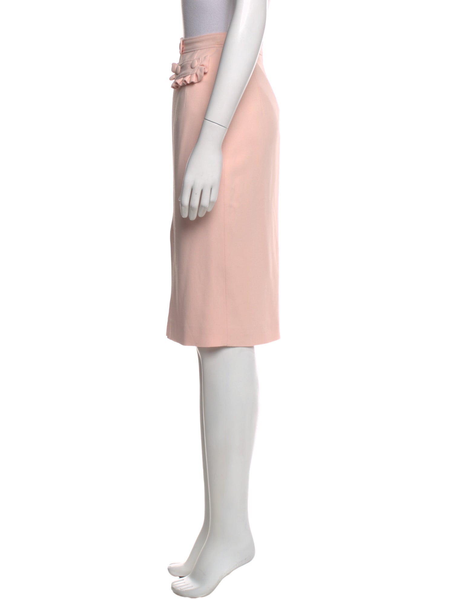 Altuzarra Ruffle Embellishment Knee-Length Skirt