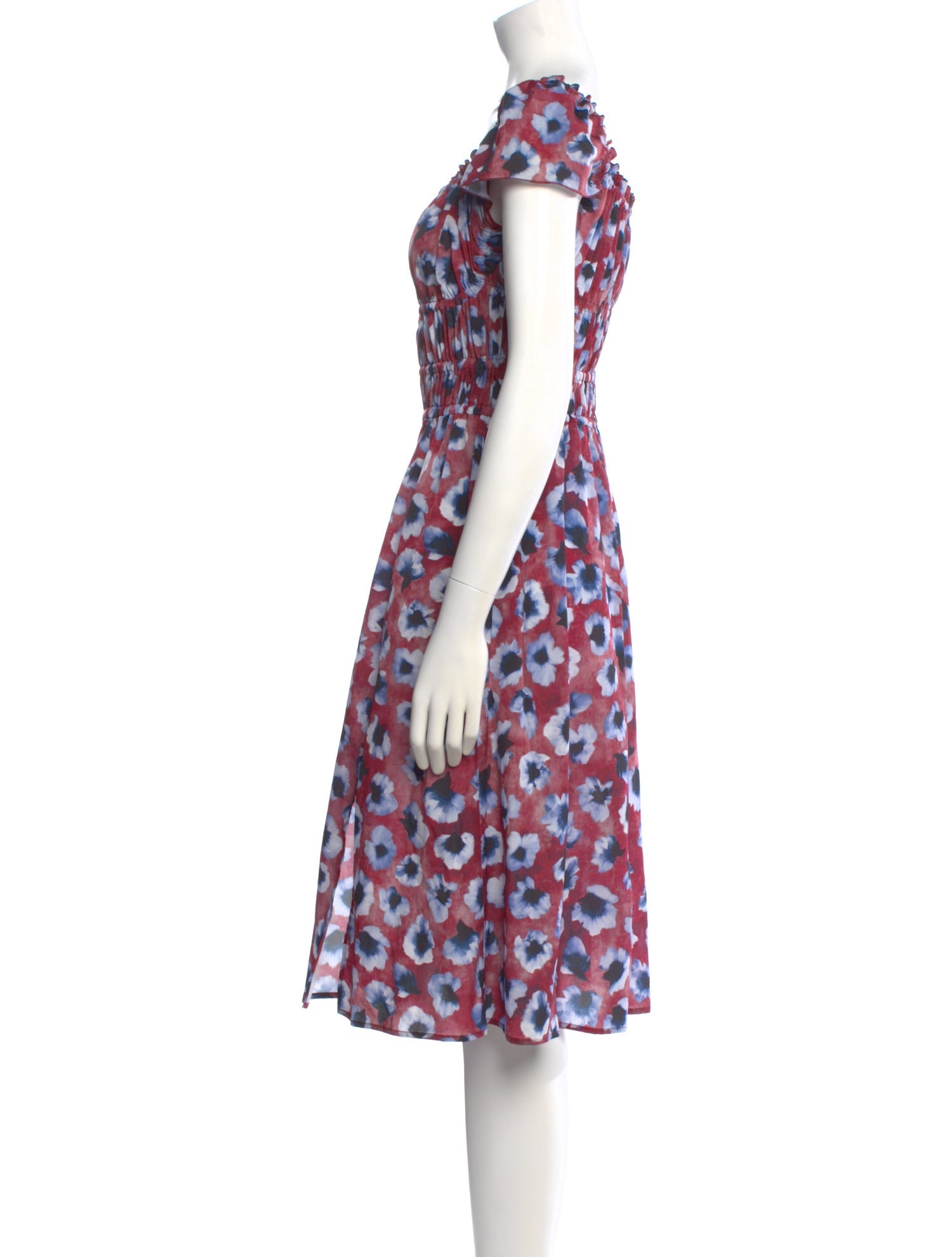 Altuzarra Floral Print Knee-Length Dress