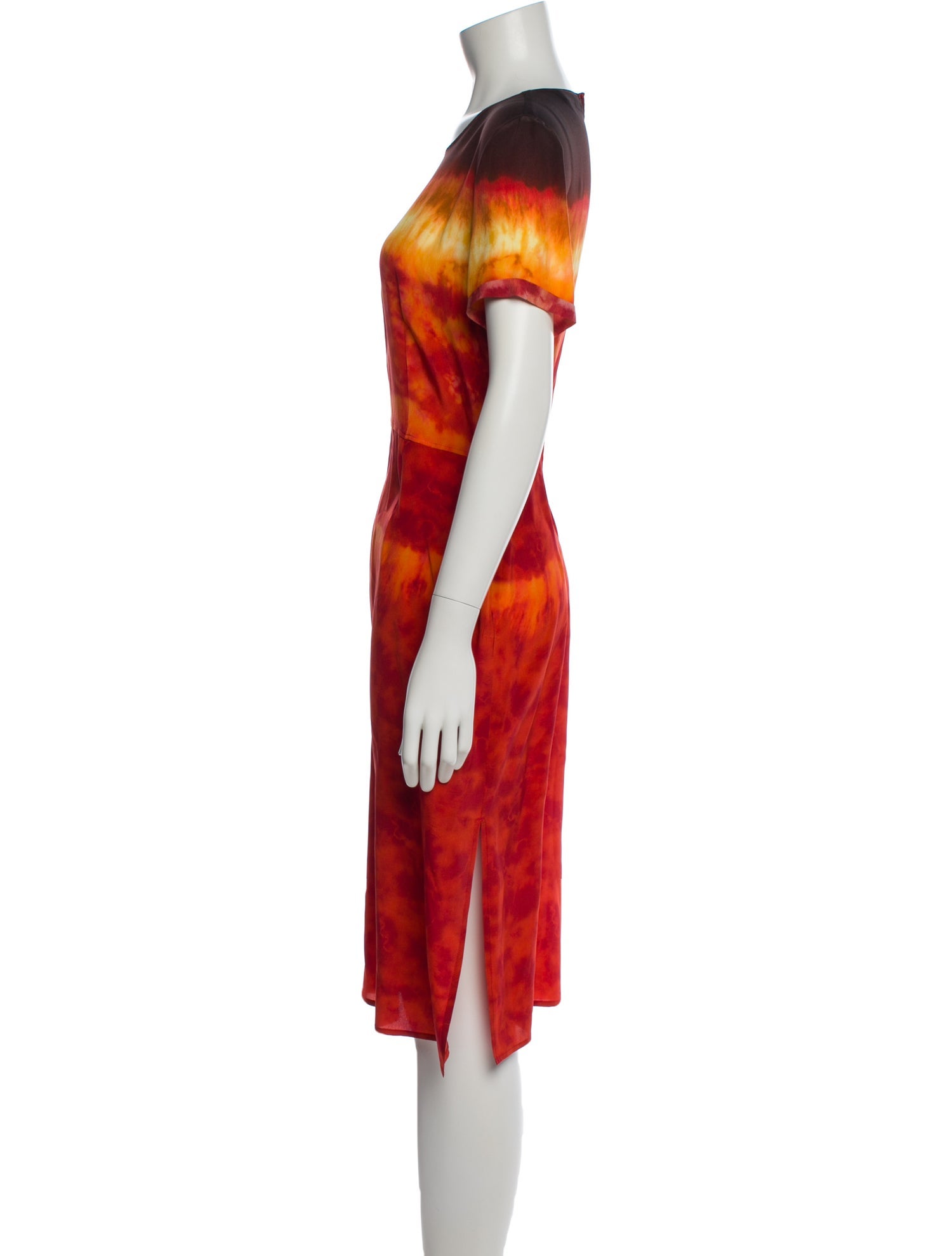 Altuzarra Silk Midi Length Dress